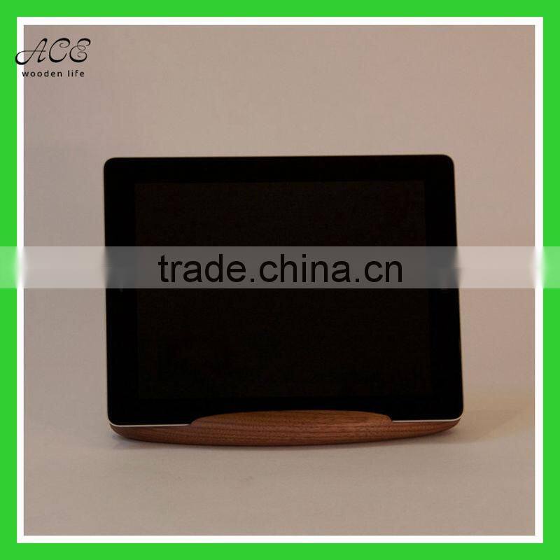 Solid wood IPAD stand Wooden ipad holder