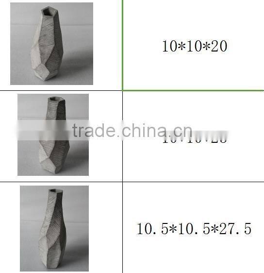 cheap white garden concrete plant pots flower vase