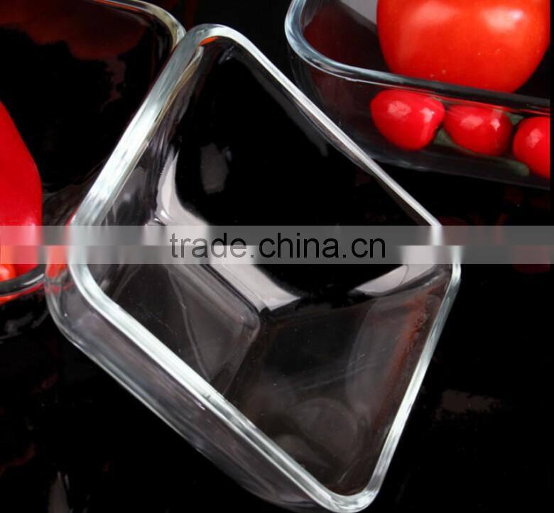 cheap square glass bowl kitchenware square glass bowl suqare bowl
