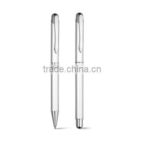 High quality set of ball pen and roller pen in gift box