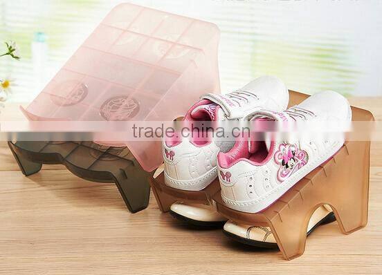 Multi-Function Double Layer Plastic Shoe Rack