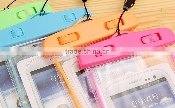 Waterproof phone bag strong sealing fluorescent bag