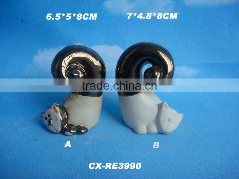 Ceramic Rabbit-easter ceramic rabbit -crack glazed porcelain amimal-white porcelain ceramic rabbits