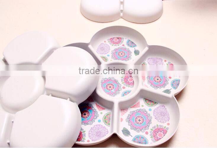 Hot-sell Eco Bamboo Fiber Multifuctional Tray(BC-TP1017)