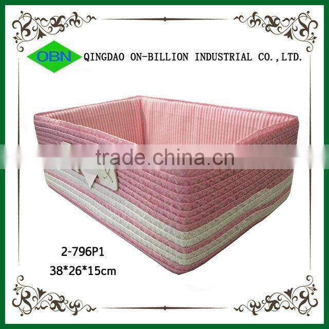 Household Essentials Plastic Basket With Handle