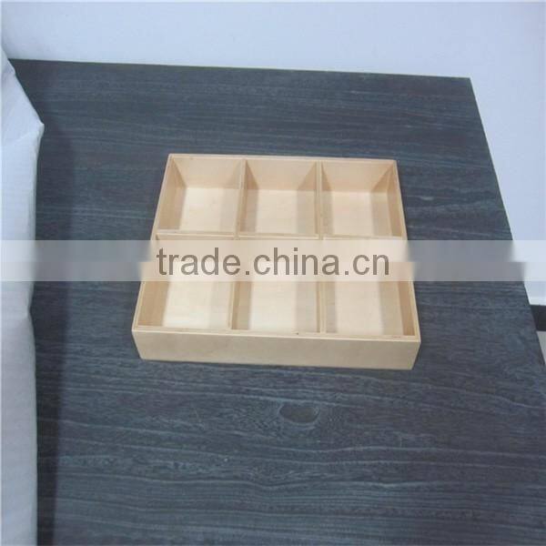 cheap unfinished hand painted wood tray