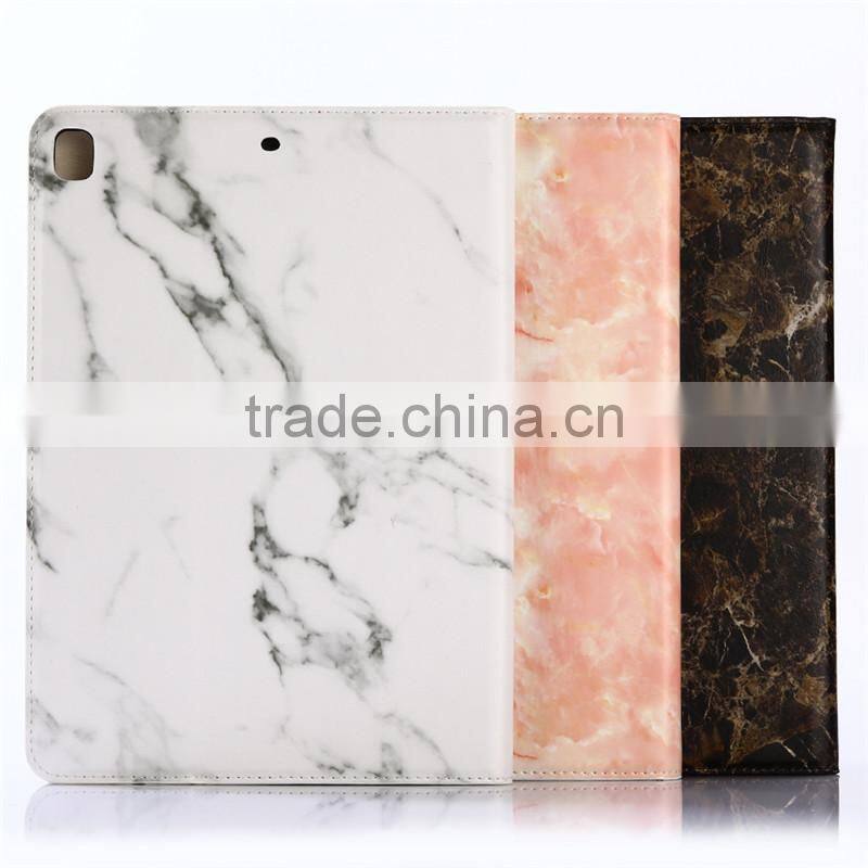 Noble design high quality marble PU card bumper/pocket cell phone case for Ipad 5,6,7,8
