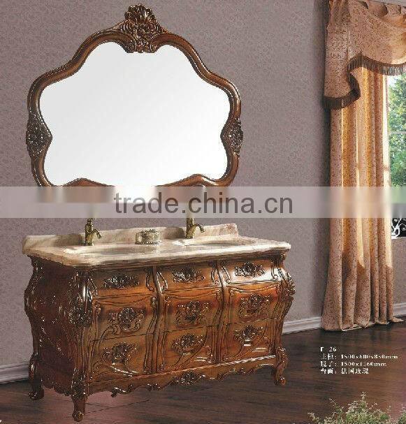 Bisini 2013 Hot Sale Bathroom Vanity Cabinet;Bathroom Furniture;Hand Carved Mirror Cabinet,Classical Bathroom Cabinet(BF08-4038)
