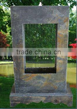 falls cascade water fountain