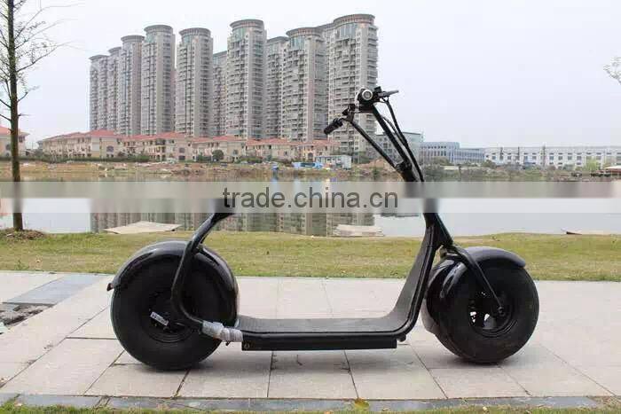 2017 Fast speed popuar harley scooter high quality citycoco two big wheels electric motorcycle