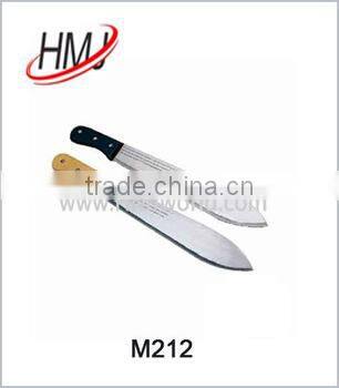 Plastic or wood handle sugar cane knife matchet