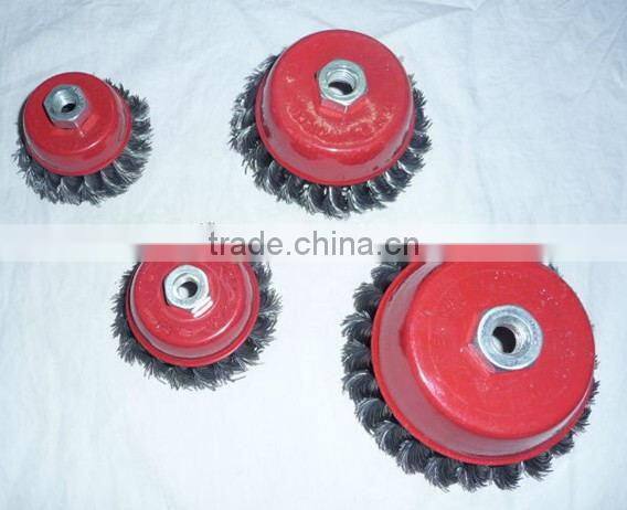 T-41 150mm wire wheel brush machine wire wheel