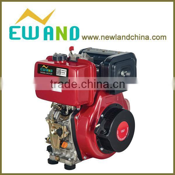 ohv 4-stroke single186FA Protable cylinder air cooled diesel stirling engine for sale