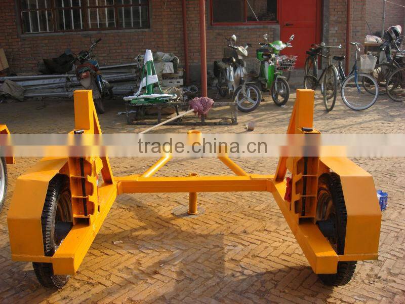 steel Wire drum trailer, cable drum trailer