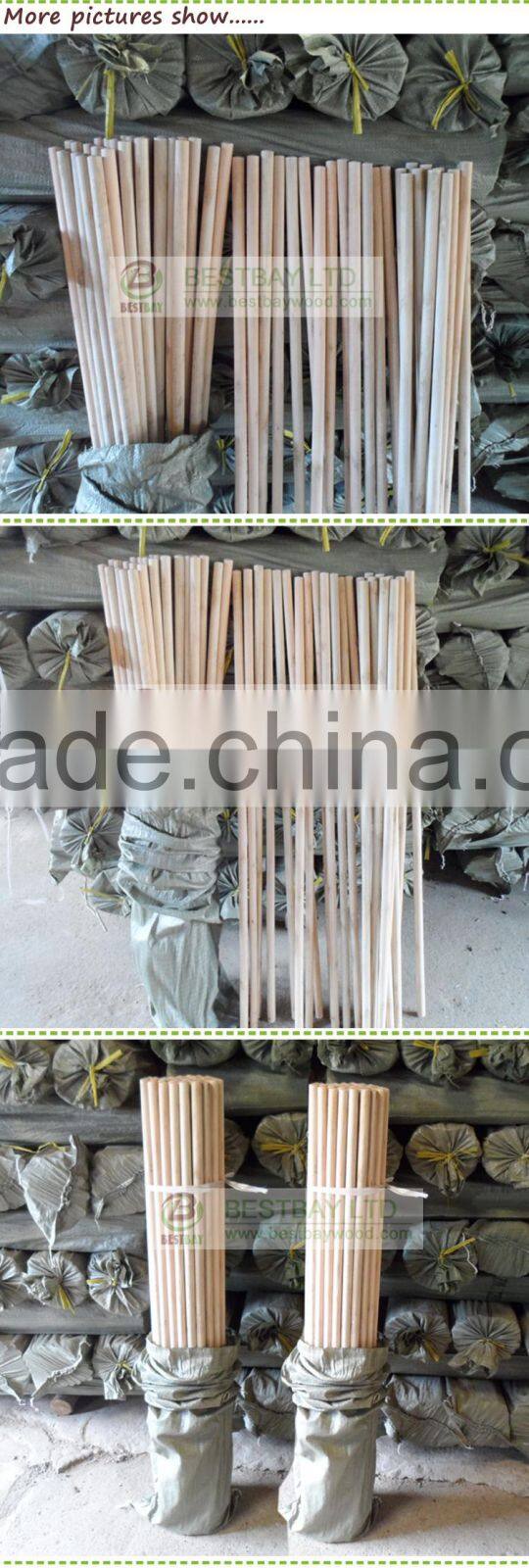 Wooden broom handle,mop handle,mop stick,broom stick