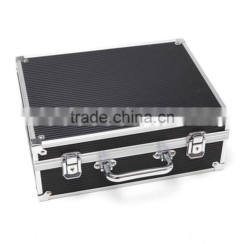 pro tattoo supply black case F complete tattoo kit machine gun power holder box