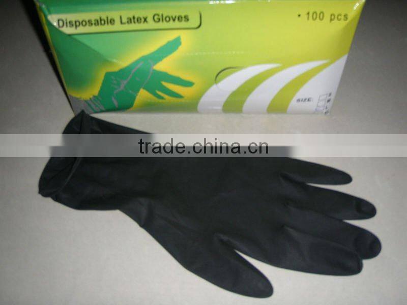 Disposable Powder Free Latex Textured Tattoo Gloves
