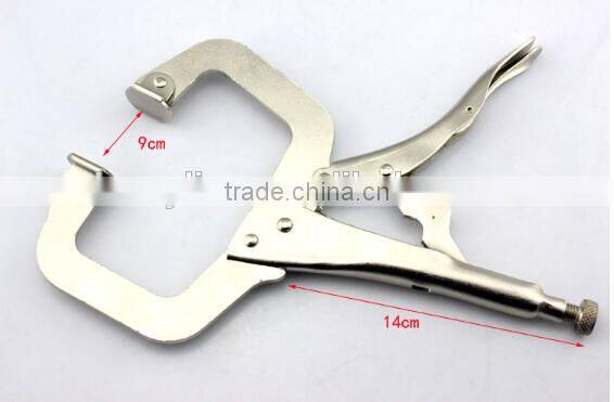 Berrylion Big Mouth C clamp Pliers 11"/275mm C Type Plier