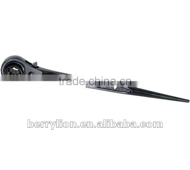 Berrylion Rat-Tail Ratchet Wrench 24-27 Ratchet Wrench Black Rat-tail Wrench