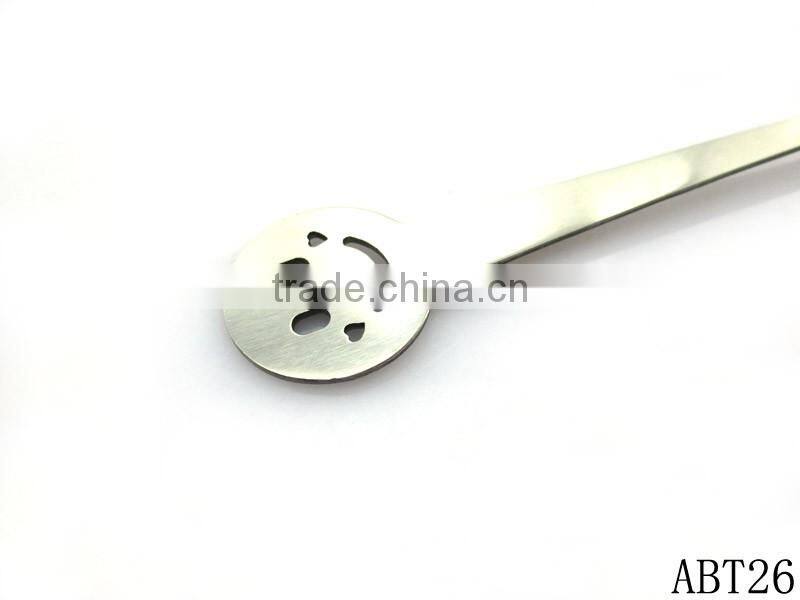 High Grade Mirror Polish Flatware Set,smile face stainless steel 410 spoon