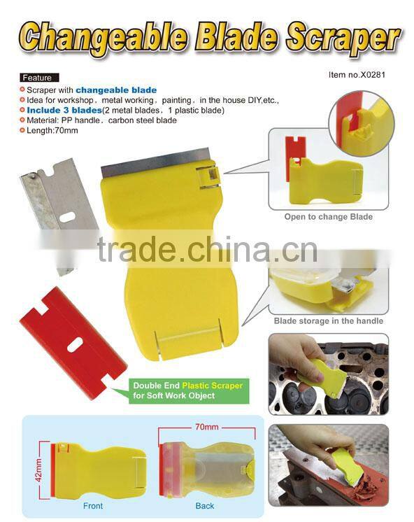 Changeable Blade Scraper