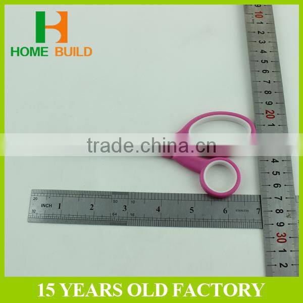Factory price HB-S7009 7" stationery PP+TPR big handle soft grip scissors