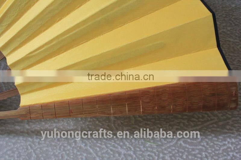 Decorative Chinese bamboo fan for souvenir