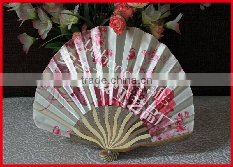 Anji Factory price bamboo cloth fan
