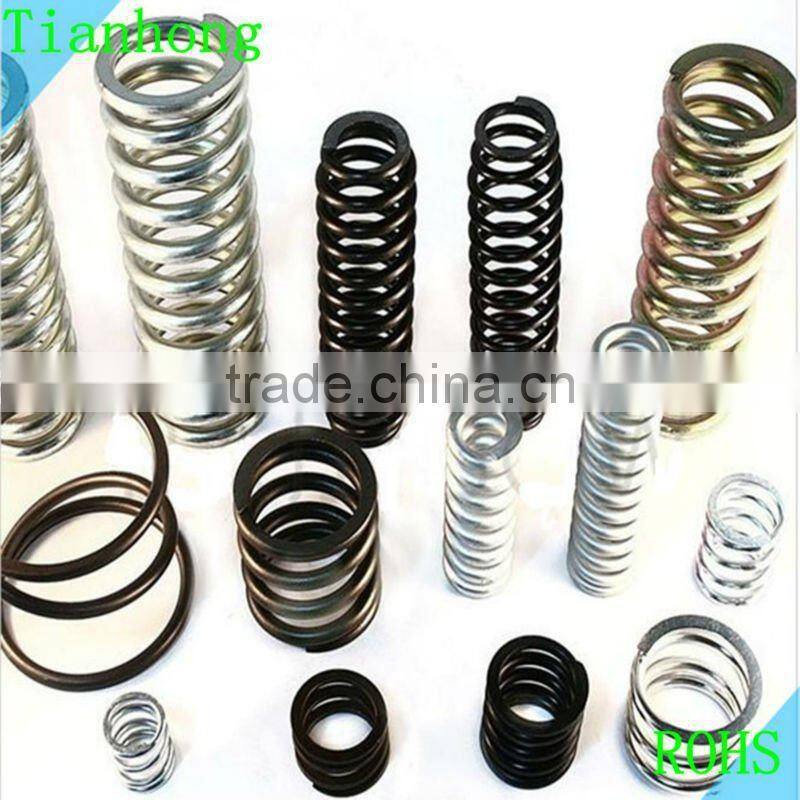 Precision compression springs with different diameters