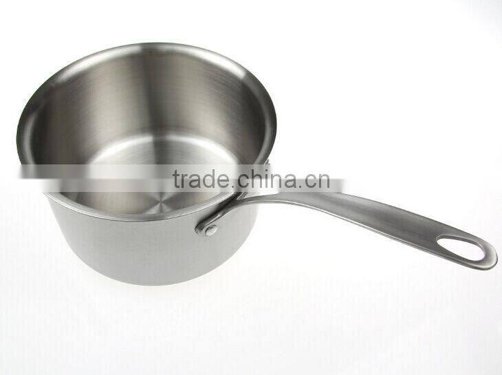 Kitchen Utensil stainless steel double bottom health milk pot