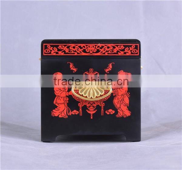 Red chinese lacquer Jewelry boxes/wedding /chinese style/Decoration