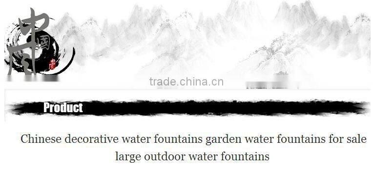 Chinese decorative water fountains garden water fountains for sale large outdoor water fountains