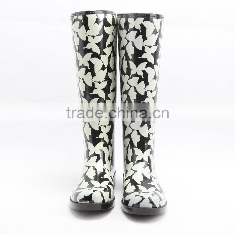 cheap women rubber rain boots sexy latex rubber boots