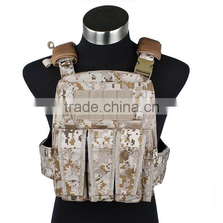 custom digital desert camouflage military tactical vests