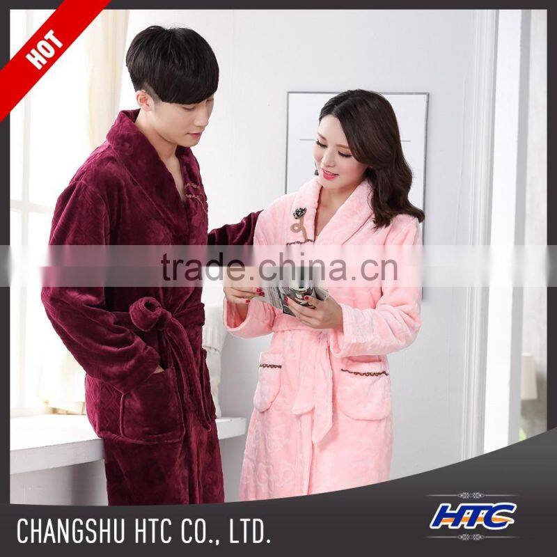 100 cotton mature women sexy waffle bathrobe