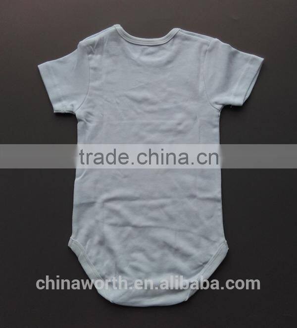100% Organic cotton baby clothing rompers more color bodysuits
