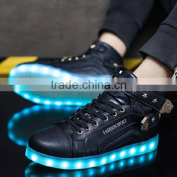 USB chargeable flashing shoes led shoes in india