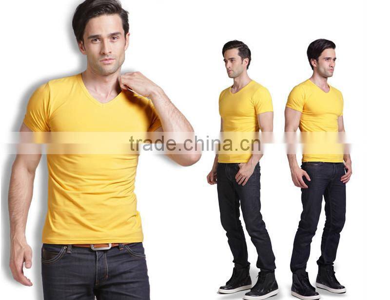 high quality custom cotton t shirt for men