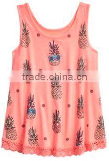 2016 hot sell children's tank tops