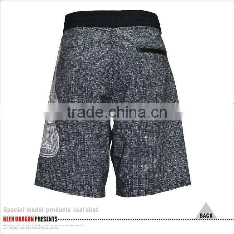 Brand Quality Full Sublimation Surf Shorts Manufacturer 4 Way Stretch Board Shorts