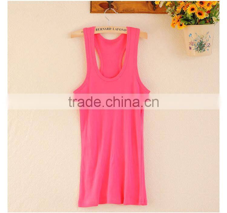 wholesale GYM lady tank top,Blank women tank top,Custom cotton women tank top
