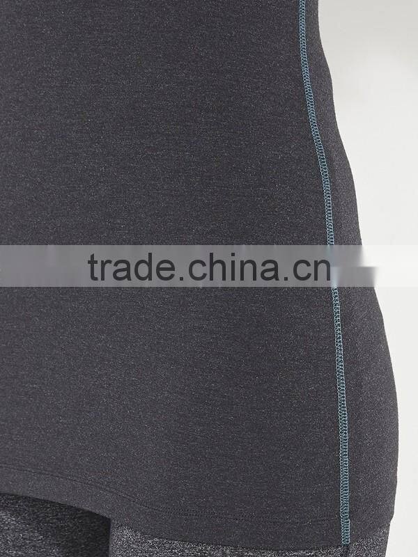 Womens gym vest cotton spandex camisole tank tops