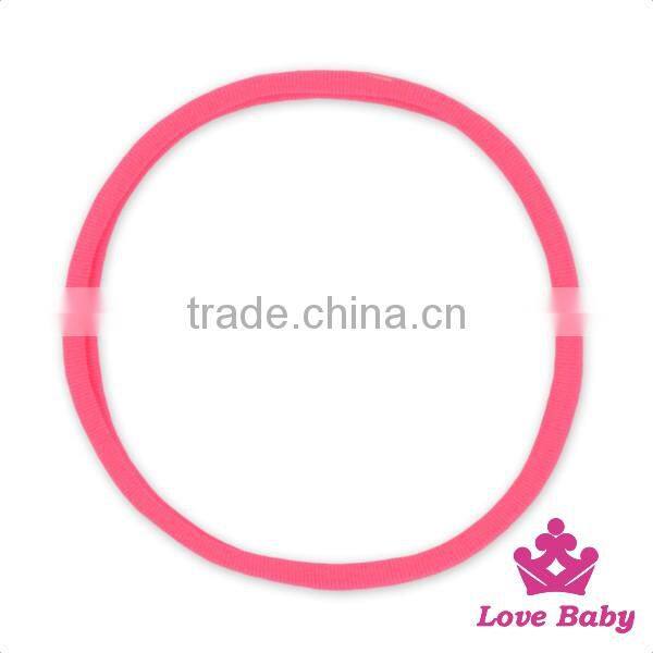 Wholesale Cheap Girl Hair Accessories Solid Color Plain Adjustable Elasticity Headband