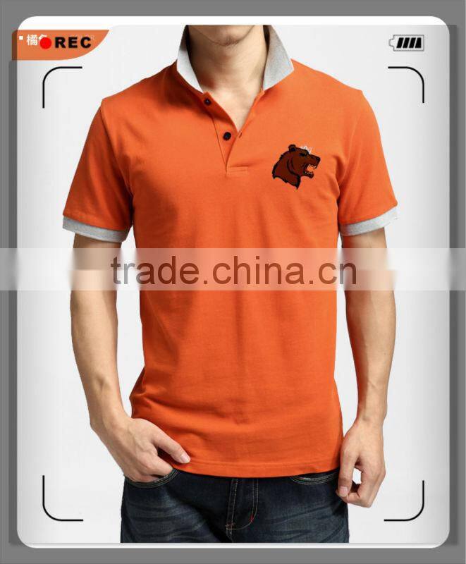 Mens pique cotton DRI short sleeve emboridery polo Tshirts 201322