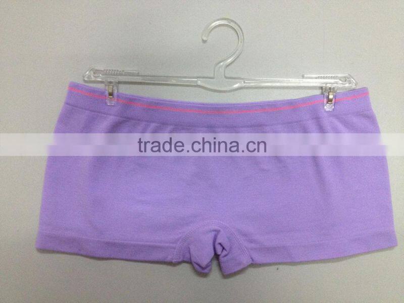 2015 Latest sweetly young ladies boyshort underwear/pictures ladies seamless panty hot sexy girl images