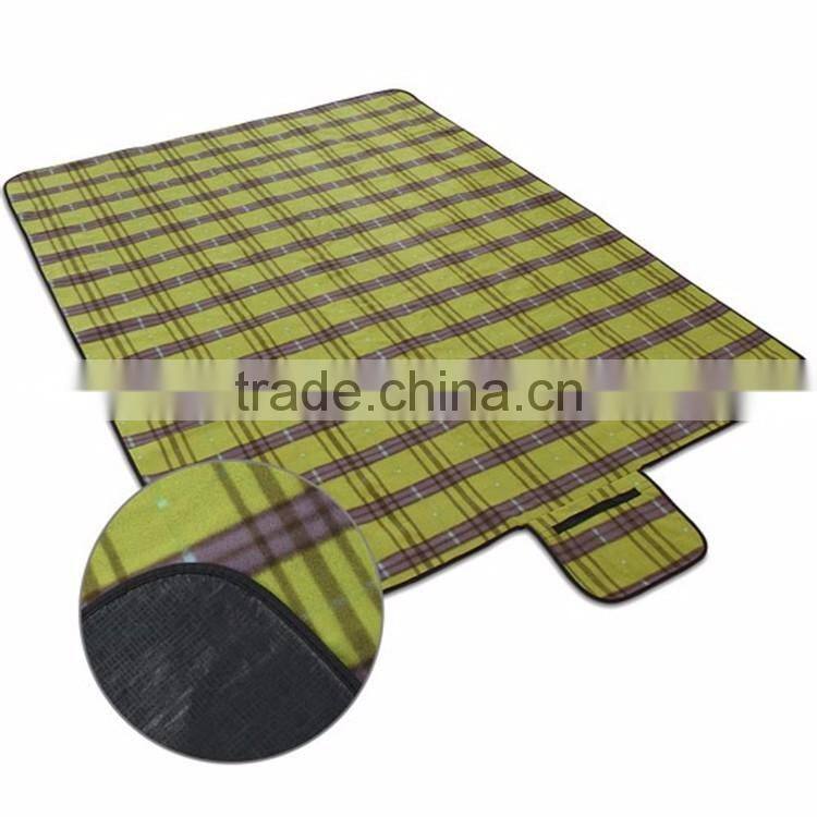 Custom waterproof outdoor picnic blanket sandless beach mat