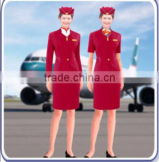 2015 Shoujia fashion airline stewardess uniform