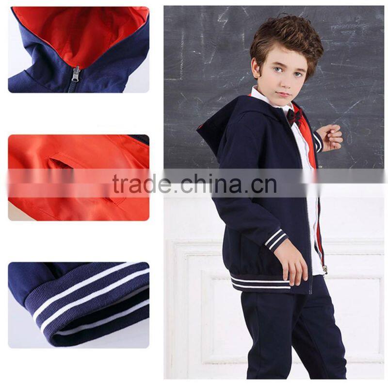 Latest sport suit for children ,high quality preschool uniform