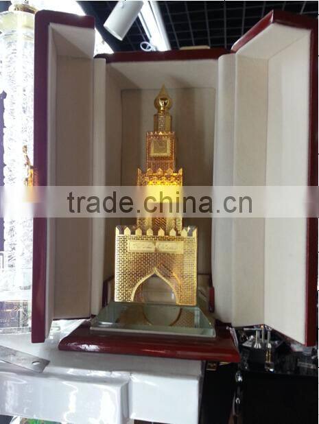 Hight Quality Crystal Kuwait stadium model for souvenir gift