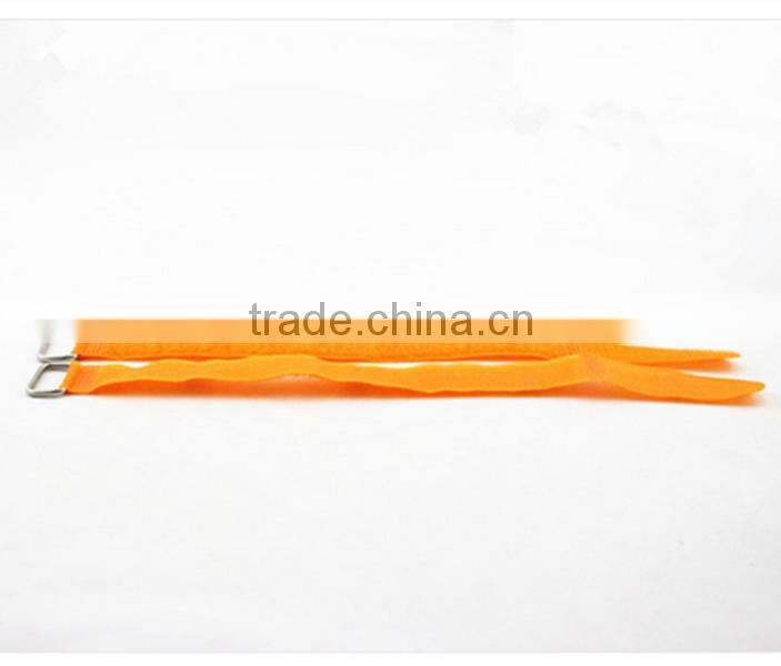 Simple popular style Weld hook and loop strap logo printing hook loop straps